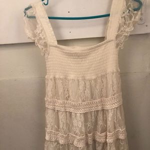 Lace Girls Top Size 10-12
